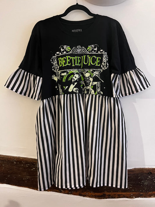Beetle Juice Tee Dress - Size L