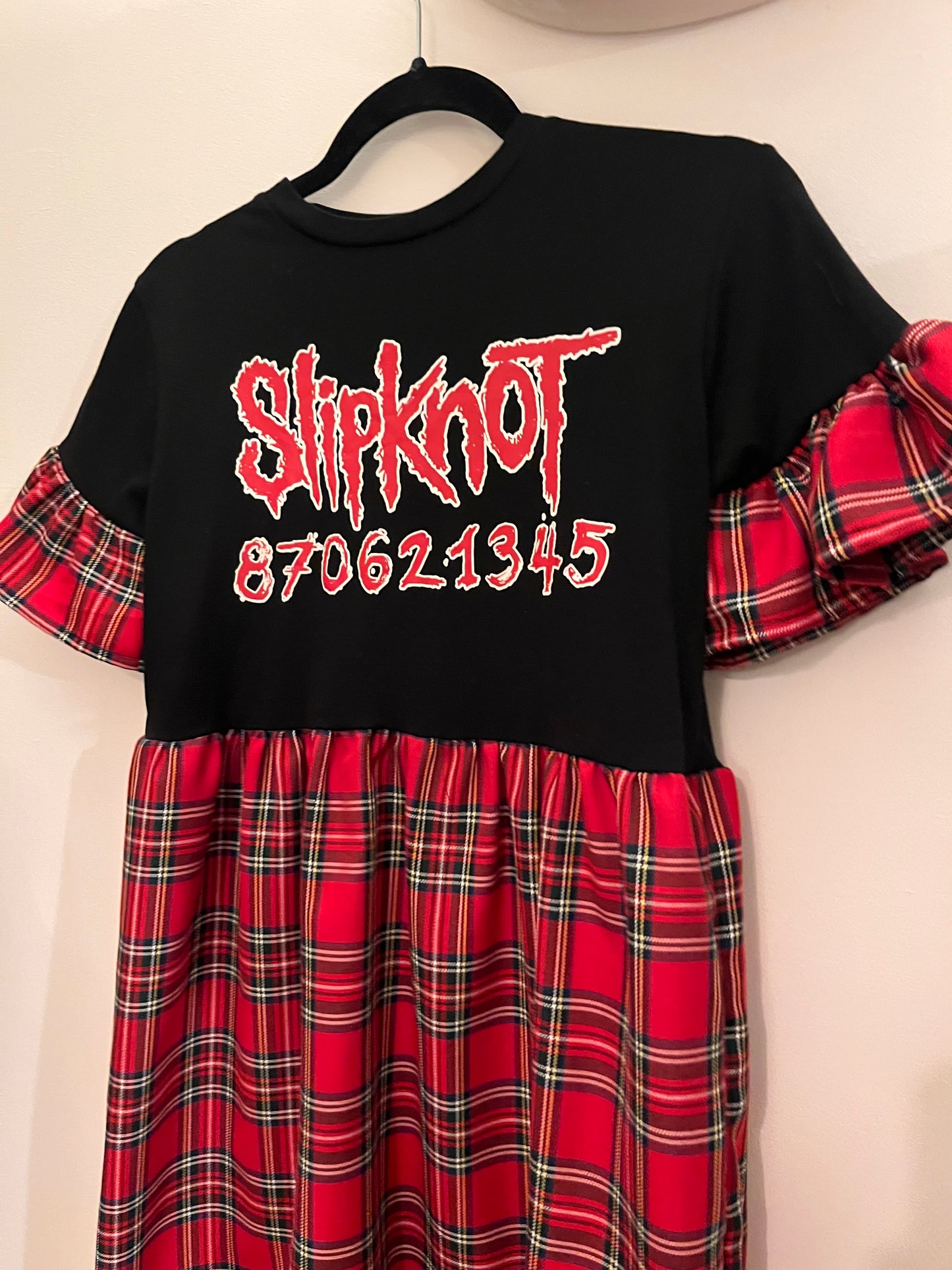 Slipknot Tee Dress - Size XS - UK 6-8