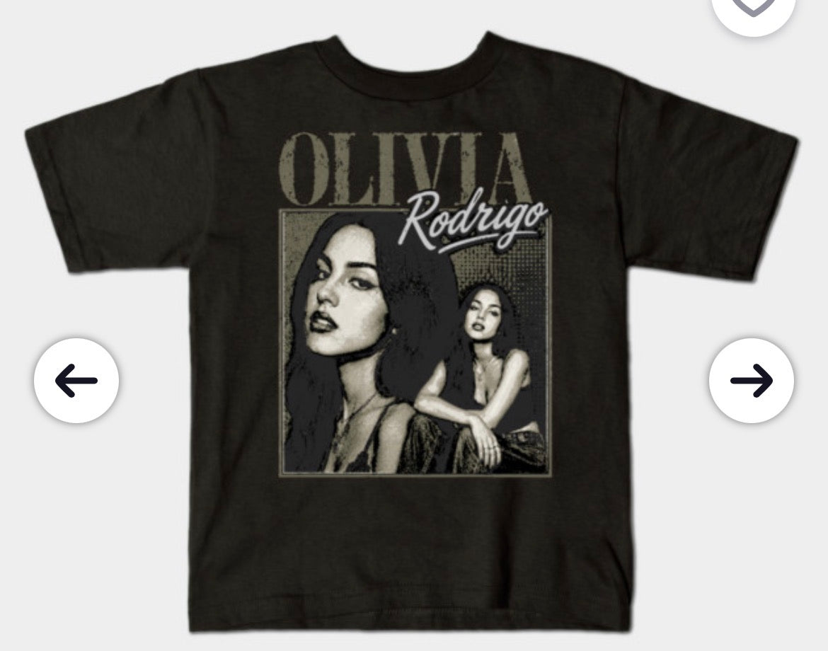Tupac Tee Dress and Olivia Rodrigo Tee Dress - Size M - UK 12