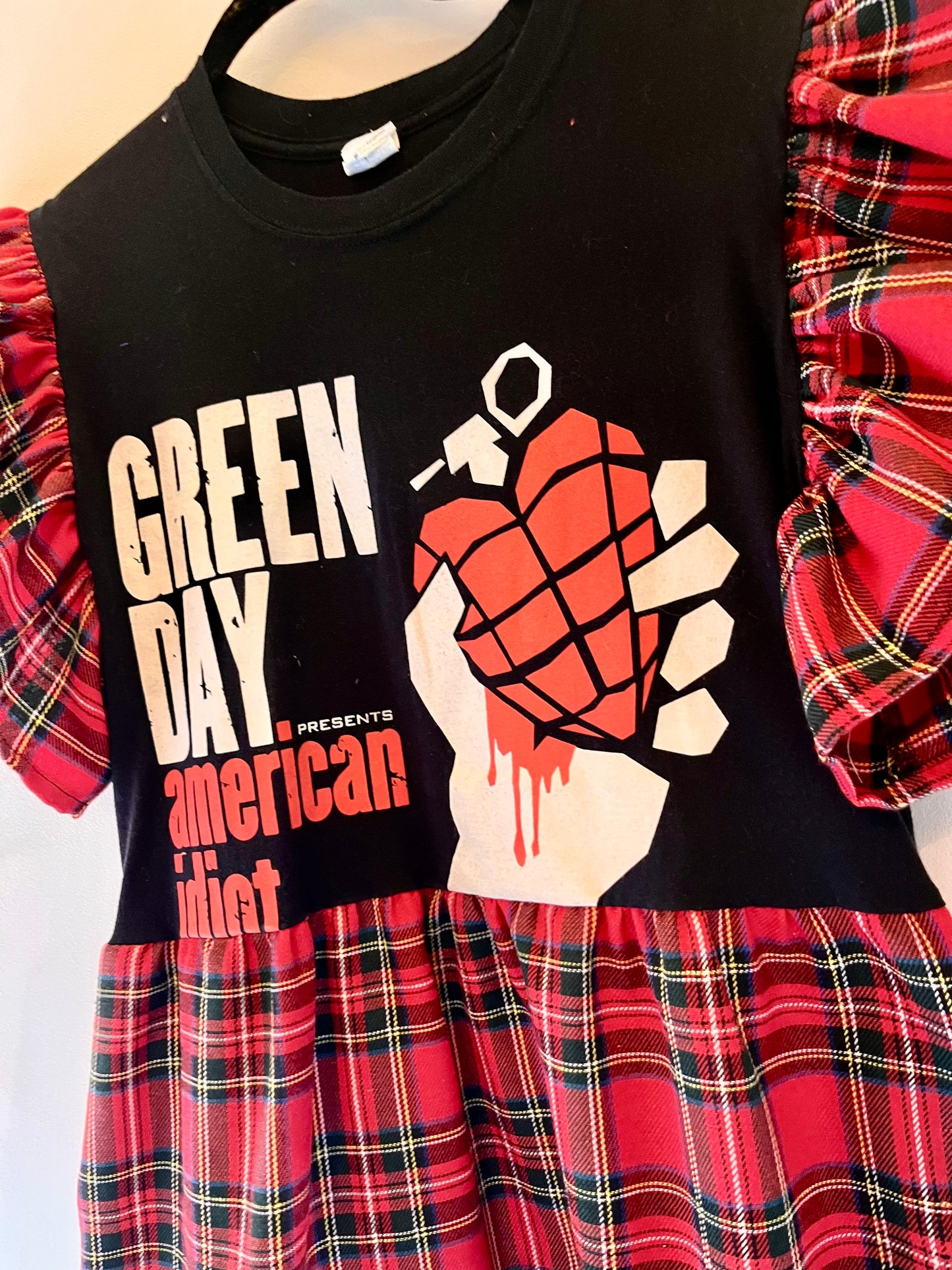 Green Day Tee Dress - Size M - UK 12