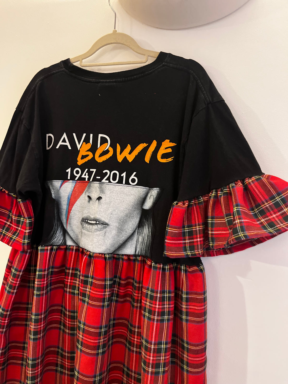 David Bowie Tee Dress - Size L