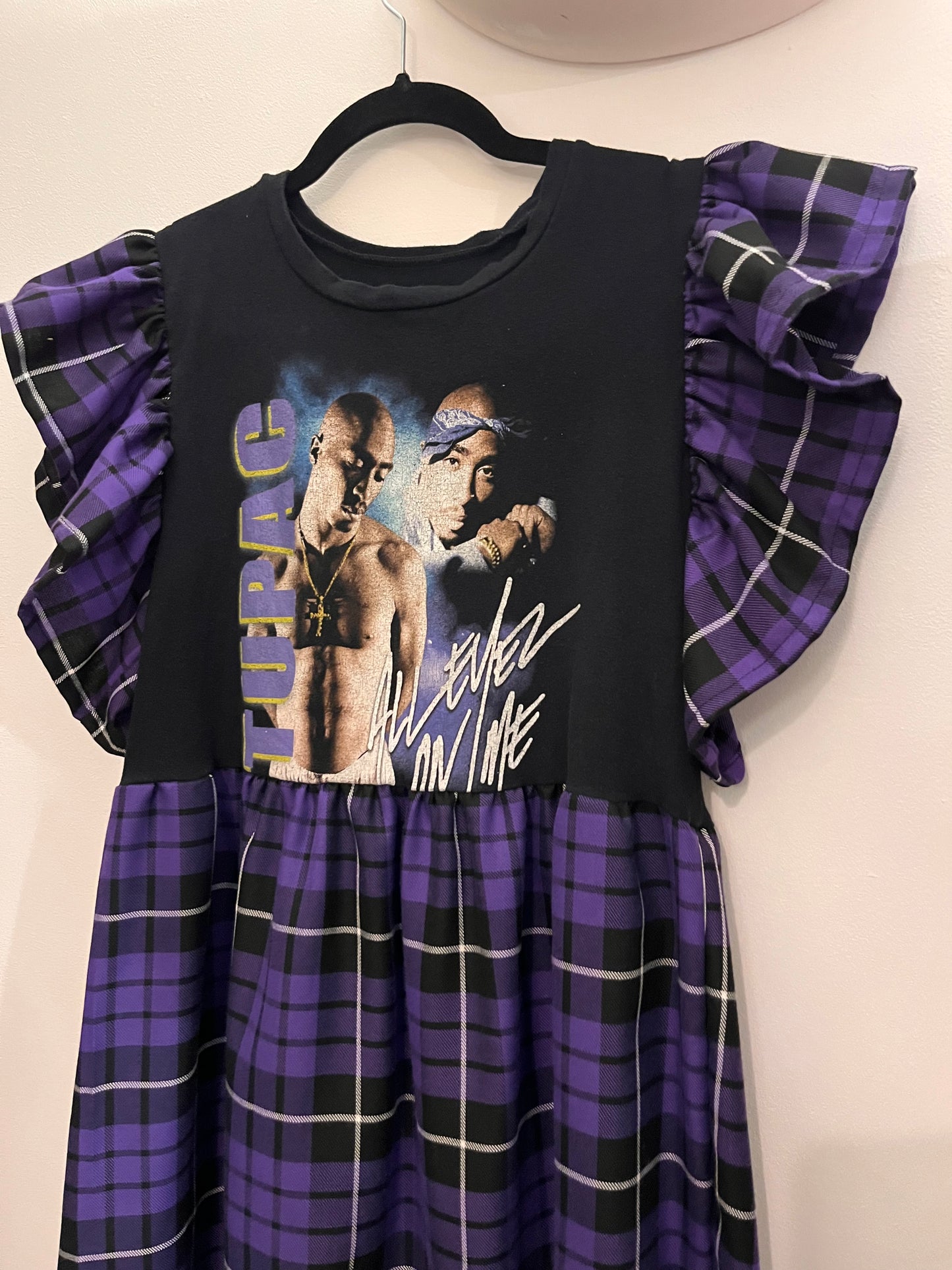 Tupac Tee Dress - Size M - UK 12