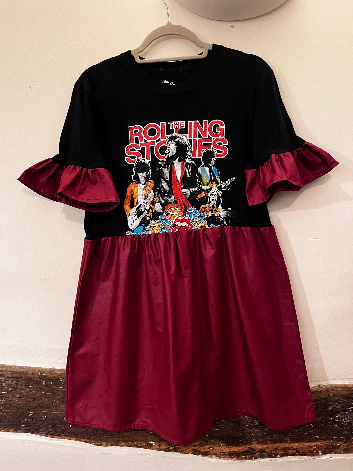 Rolling Stones Tee Dress - Size S