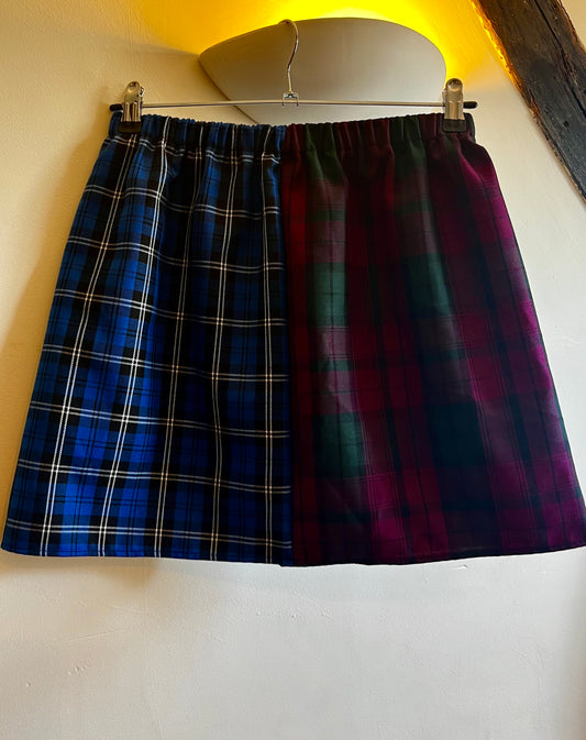 Half and half Mini Skirt - Size 14