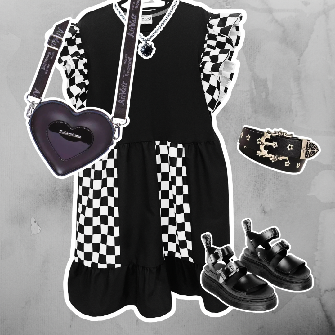 Patch Tee Dress - Pick Your Fabrics