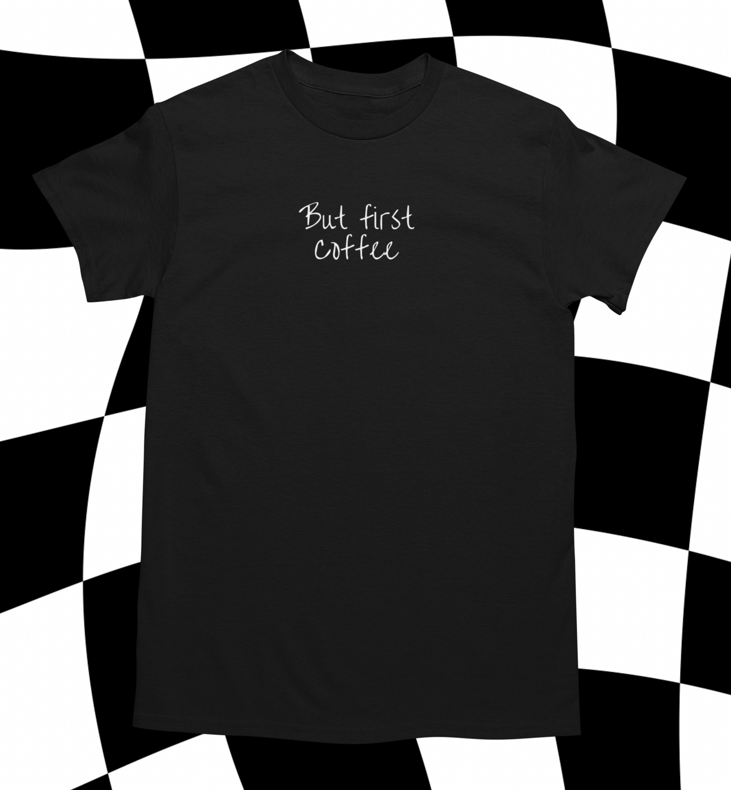 But First Coffee tee