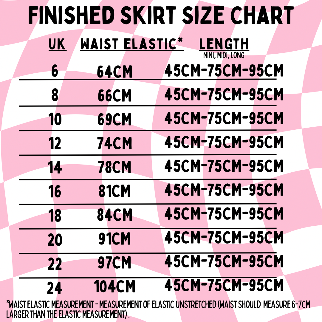 Midi Skirt - Pick 2 Fabrics