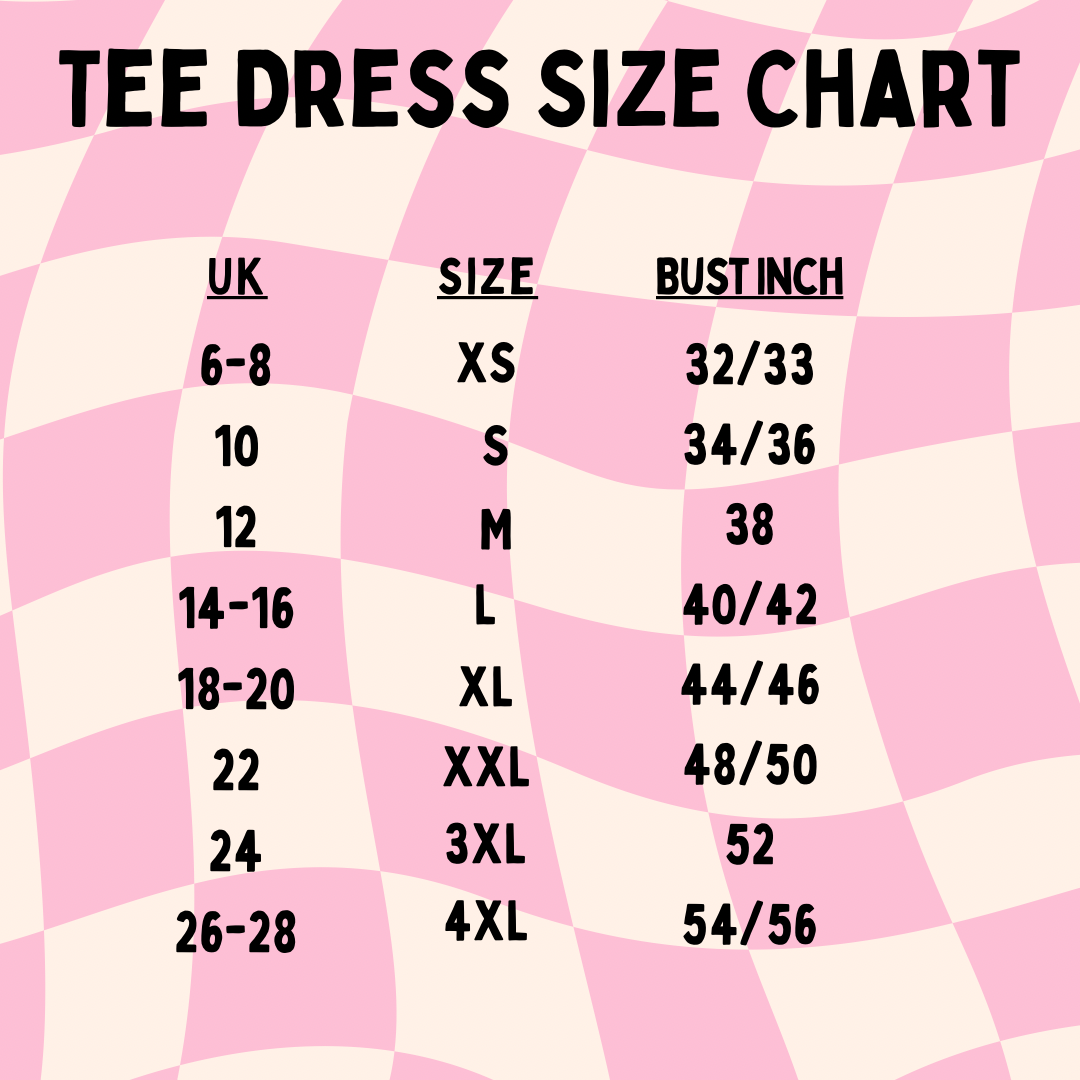 Patch Tee Dress- Size 14-16 - L